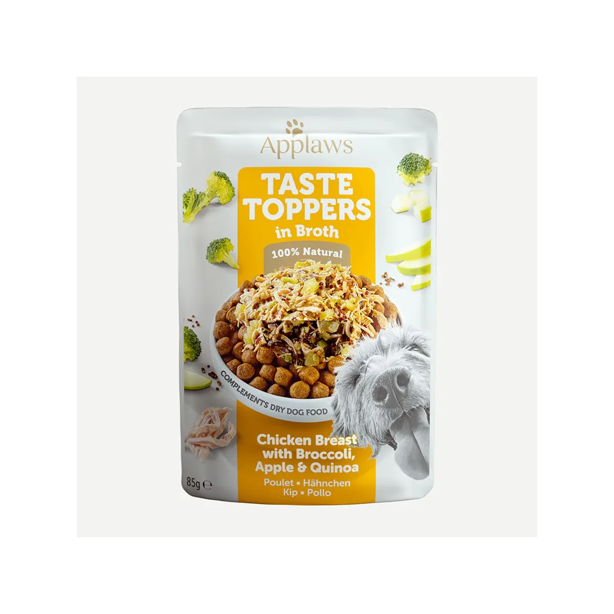 Applaws suņu mitrā barība paciņā vista/dārzeņi buljonā 156g - Produkta attēls