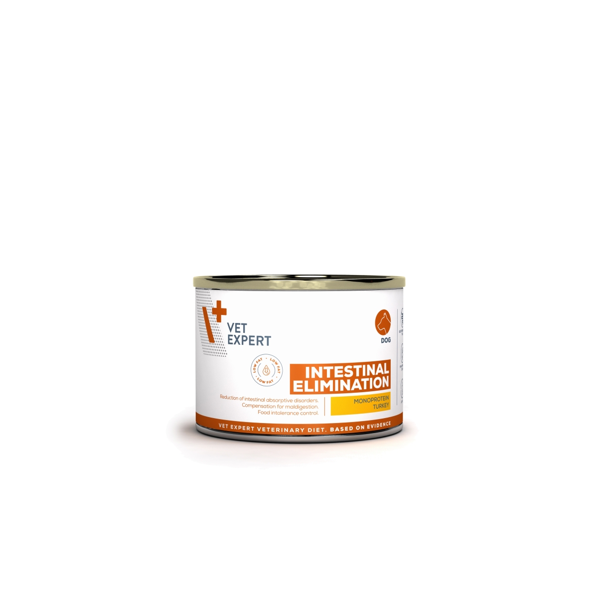4T VD SUŅU INTESTINAL ELIMINATION LOW FAT KONS 200G - Produkta attēls