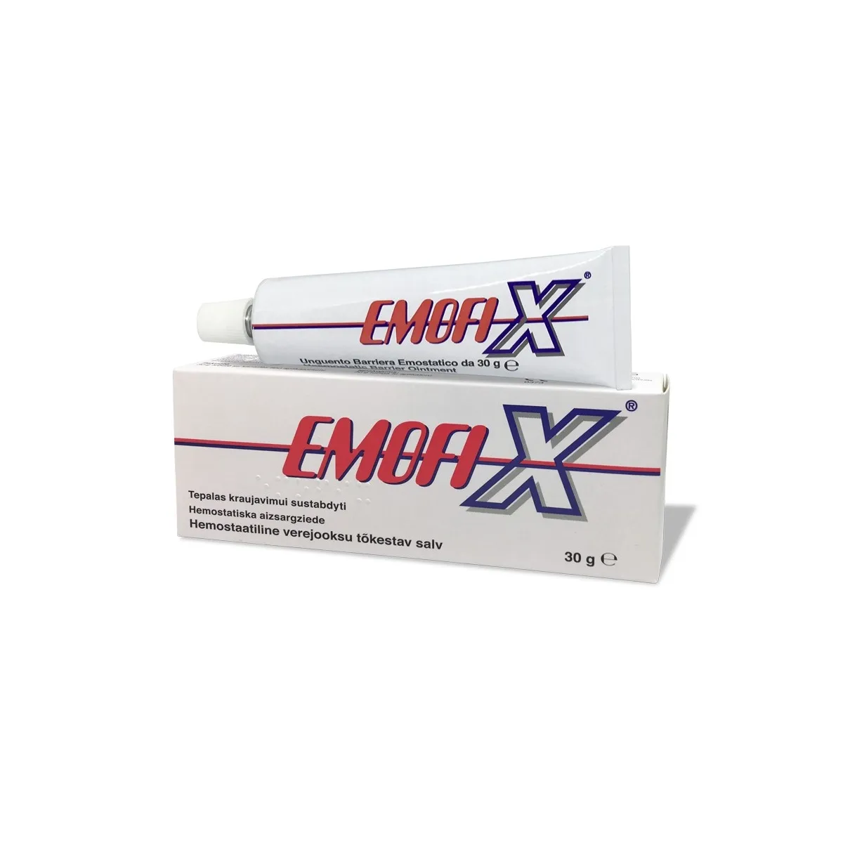 EMOFIX® hemostatiska ziede 30 g - Produkta attēls
