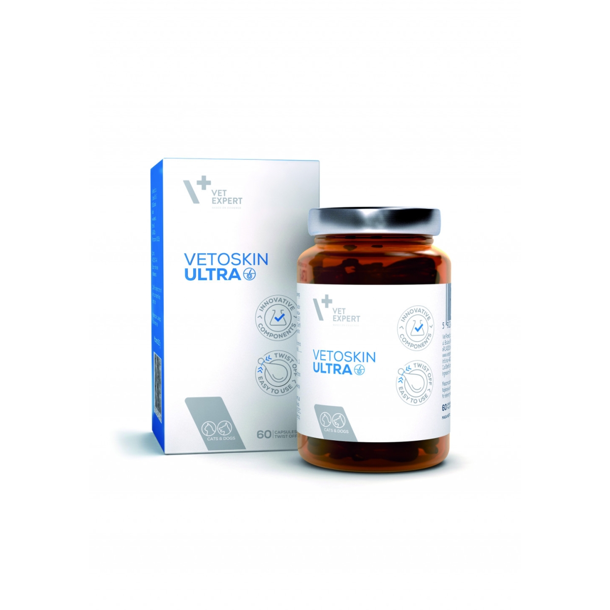 VE VETOSKIN ULTRA KAPS N60 SUŅIEM/KAĶIEM - Produkta attēls