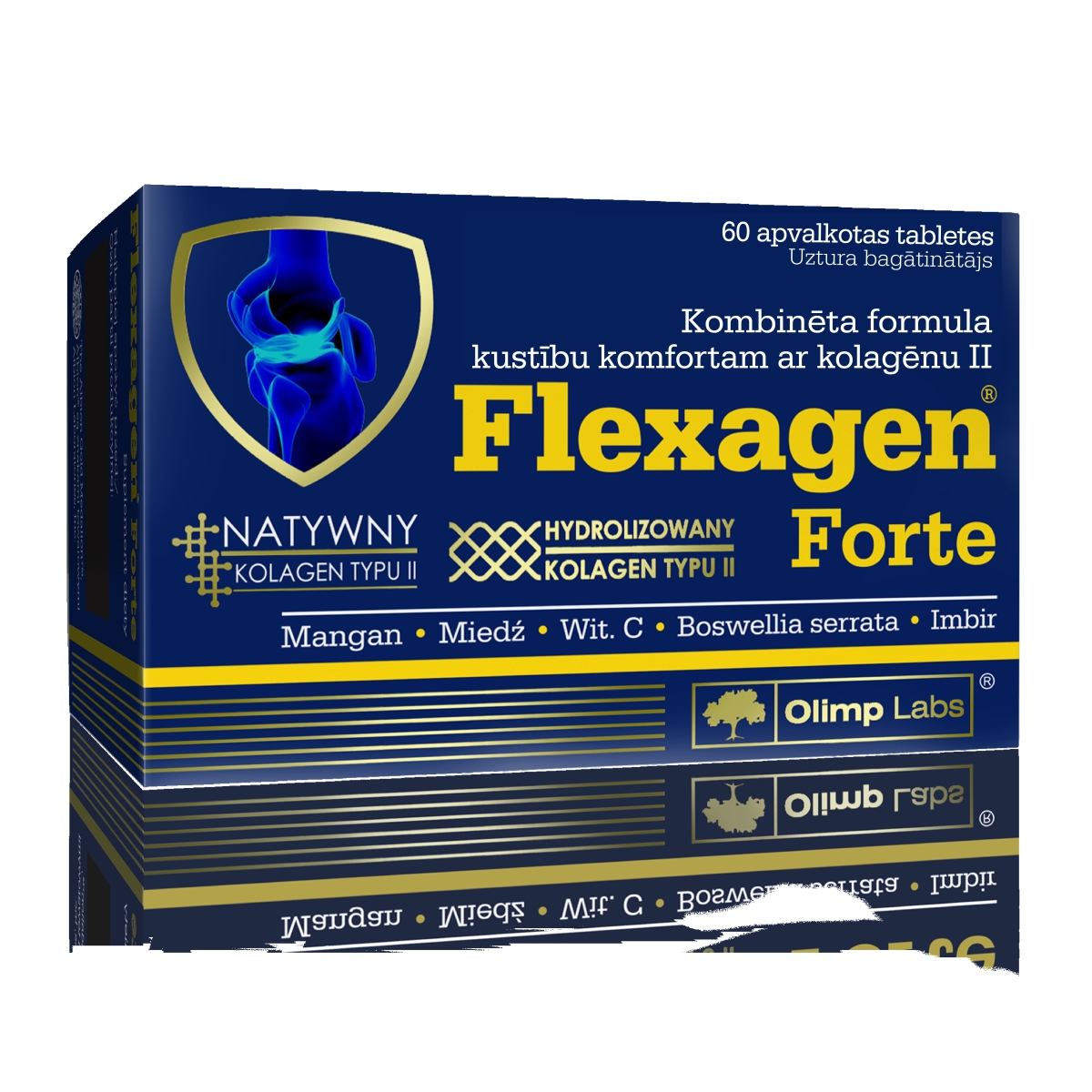 OLIMPLABS FLEXAGEN FORTE TBL N60 - Produkta attēls