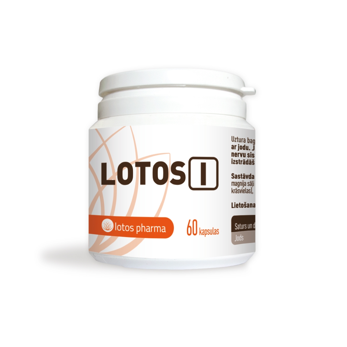 Lotos J kapsulas, 60 gab - Produkta attēls