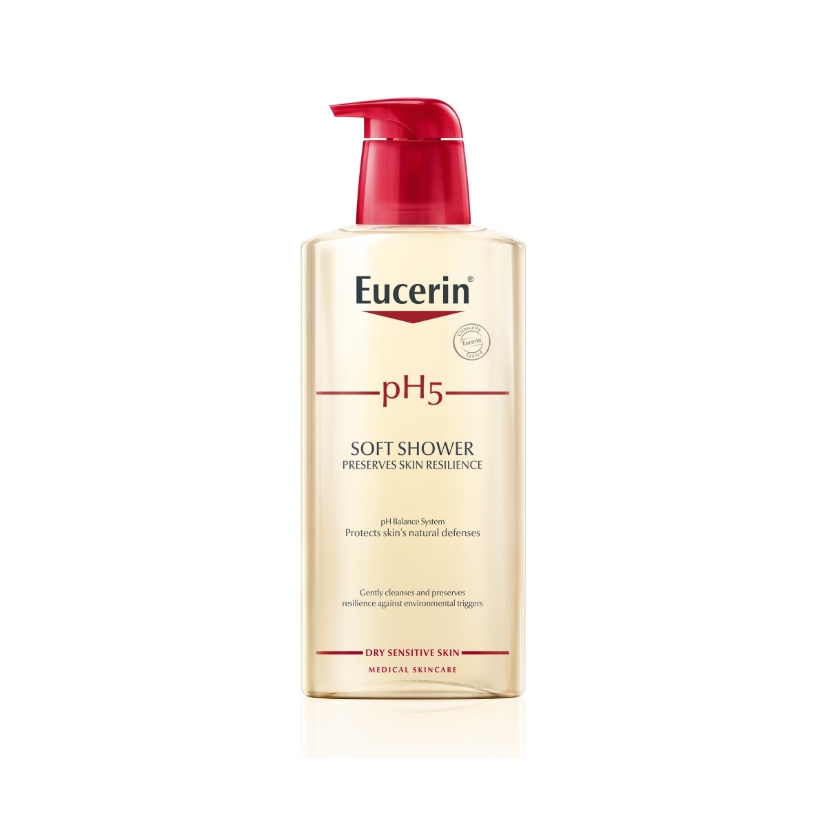 EUCERIN PH5 maiga dušas želeja jutīgai ādai, 400 ml - Produkta attēls