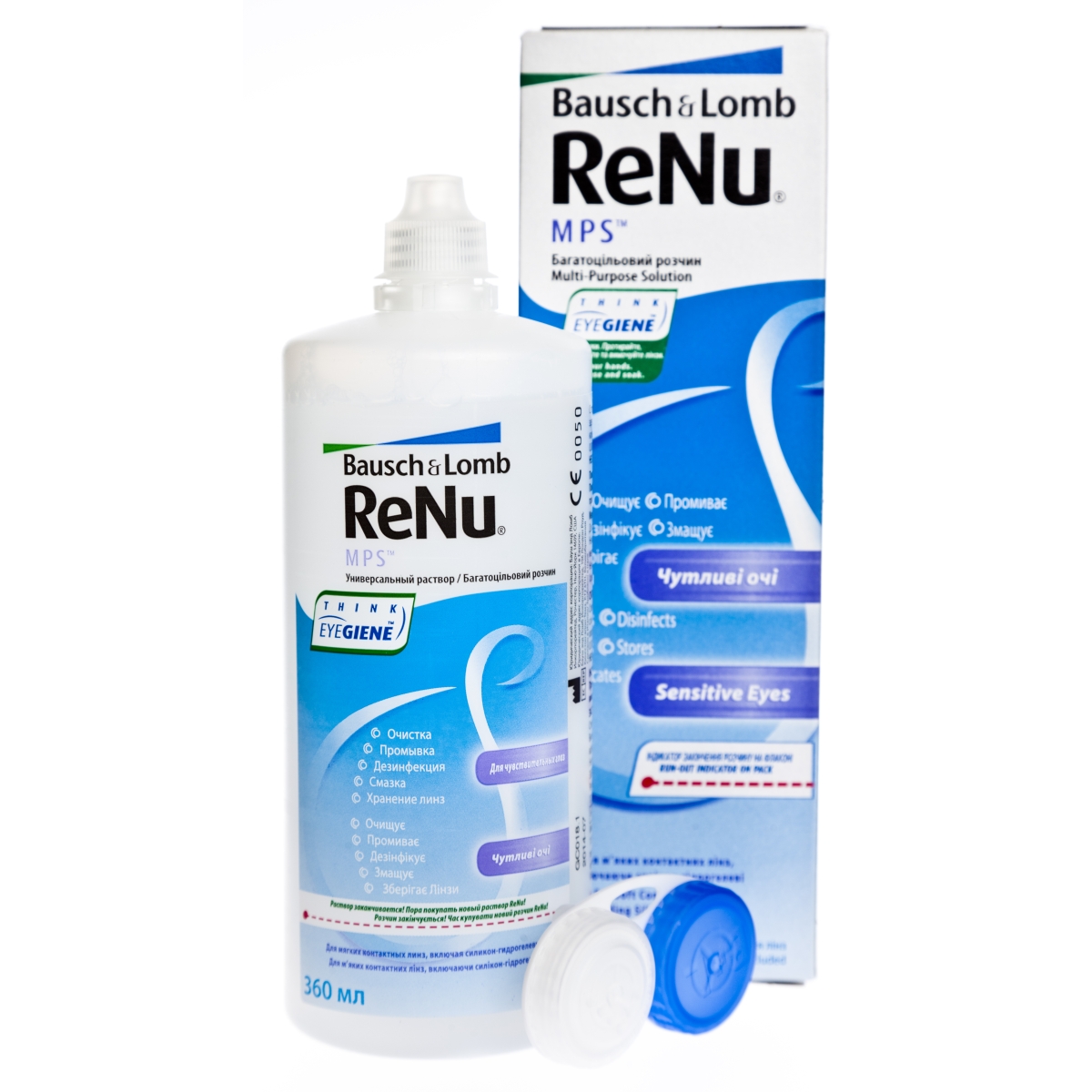 ReNu MPS Daudzfunkcionāls šķīdums 360 ml