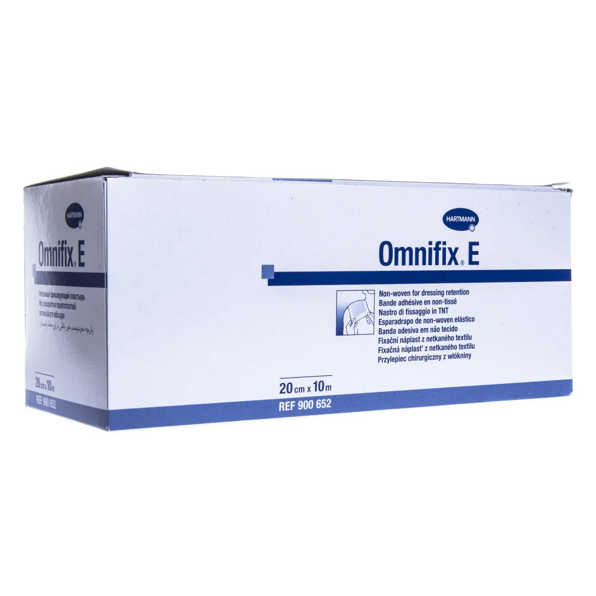 OMNIFIX E leikoplasts (20 cm x 10 m) - Produkta attēls