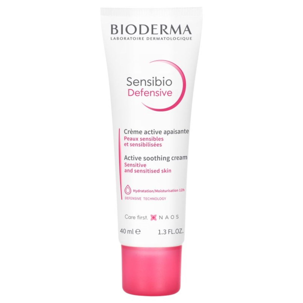 BIODERMA Sensibio Defensive aktīvs nomierinošs krēms, 40 ml - Produkta attēls