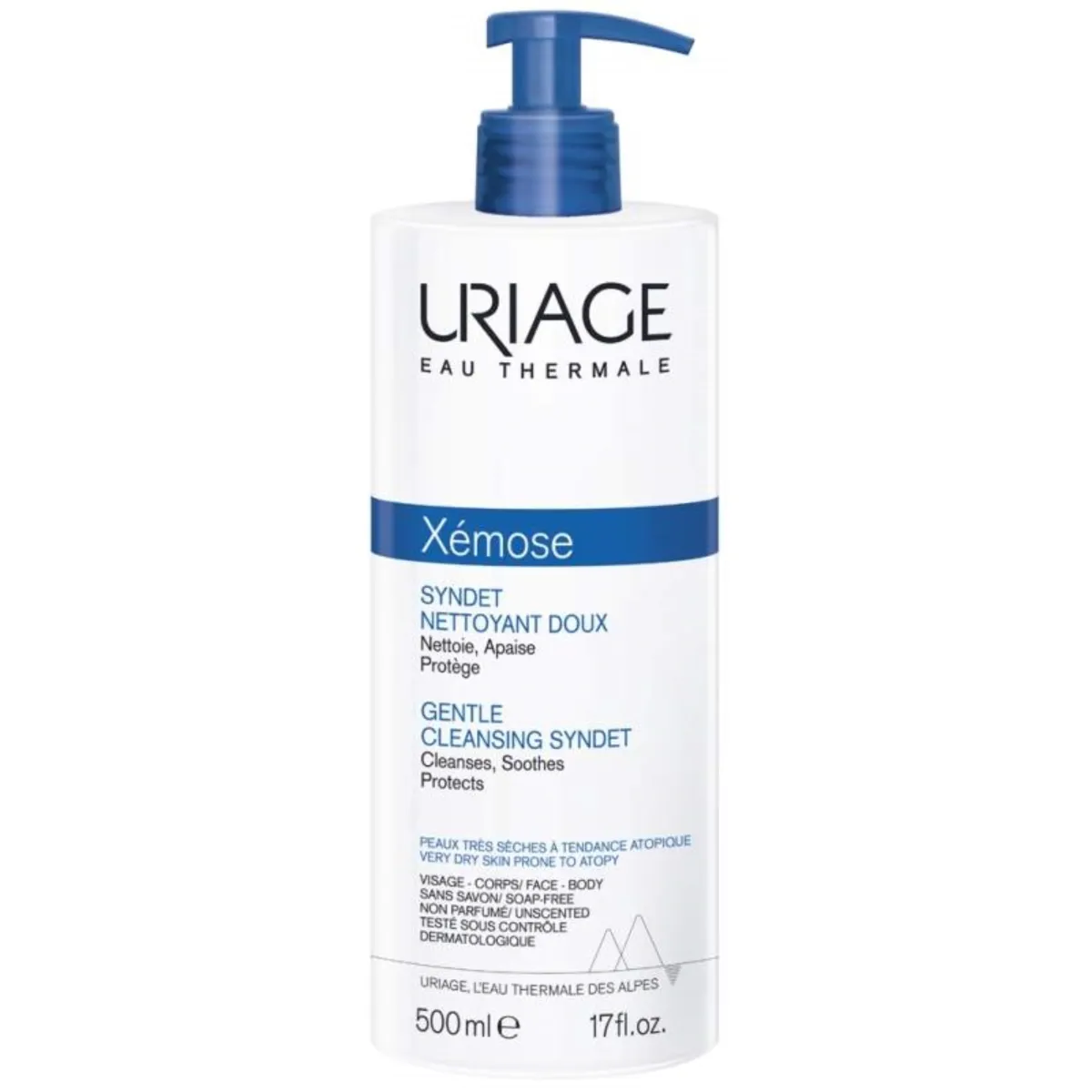 URIAGE Xemose Cleansing krēms-gels, 500 ml - Produkta attēls
