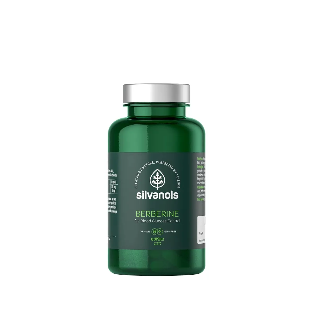 SILVANOLS Berberine kapsulas, 90 gab - Produkta attēls