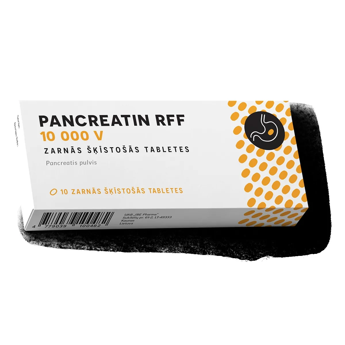 PANCREATIN RFF 10000V ZARNĀS ŠĶ TBL N10 - Produkta attēls