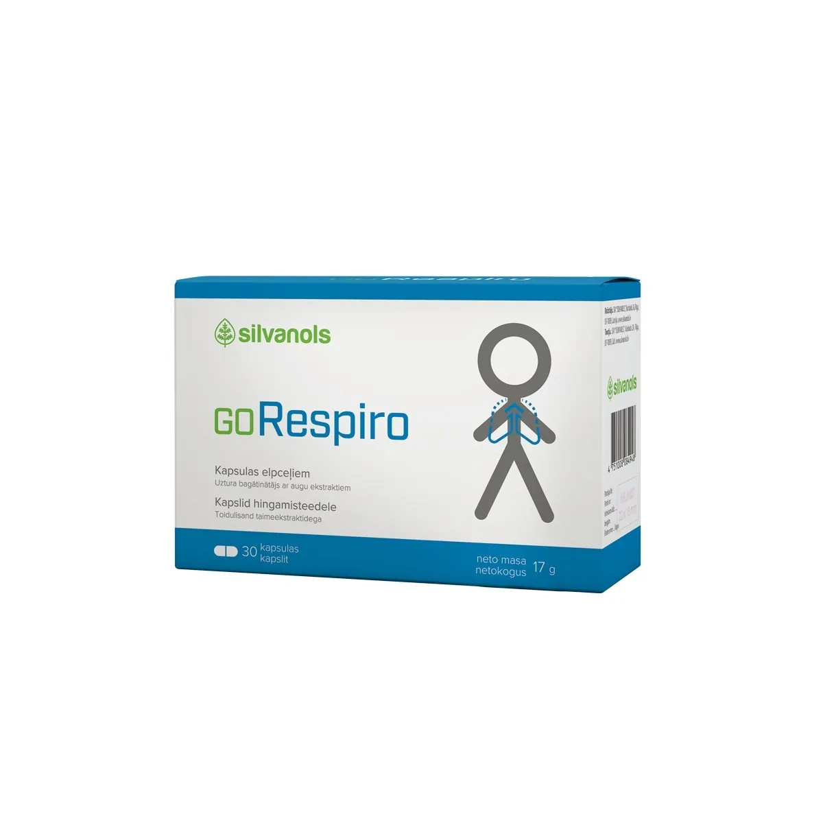 GORESPIRO kapsulas, 30 gab. - Produkta attēls