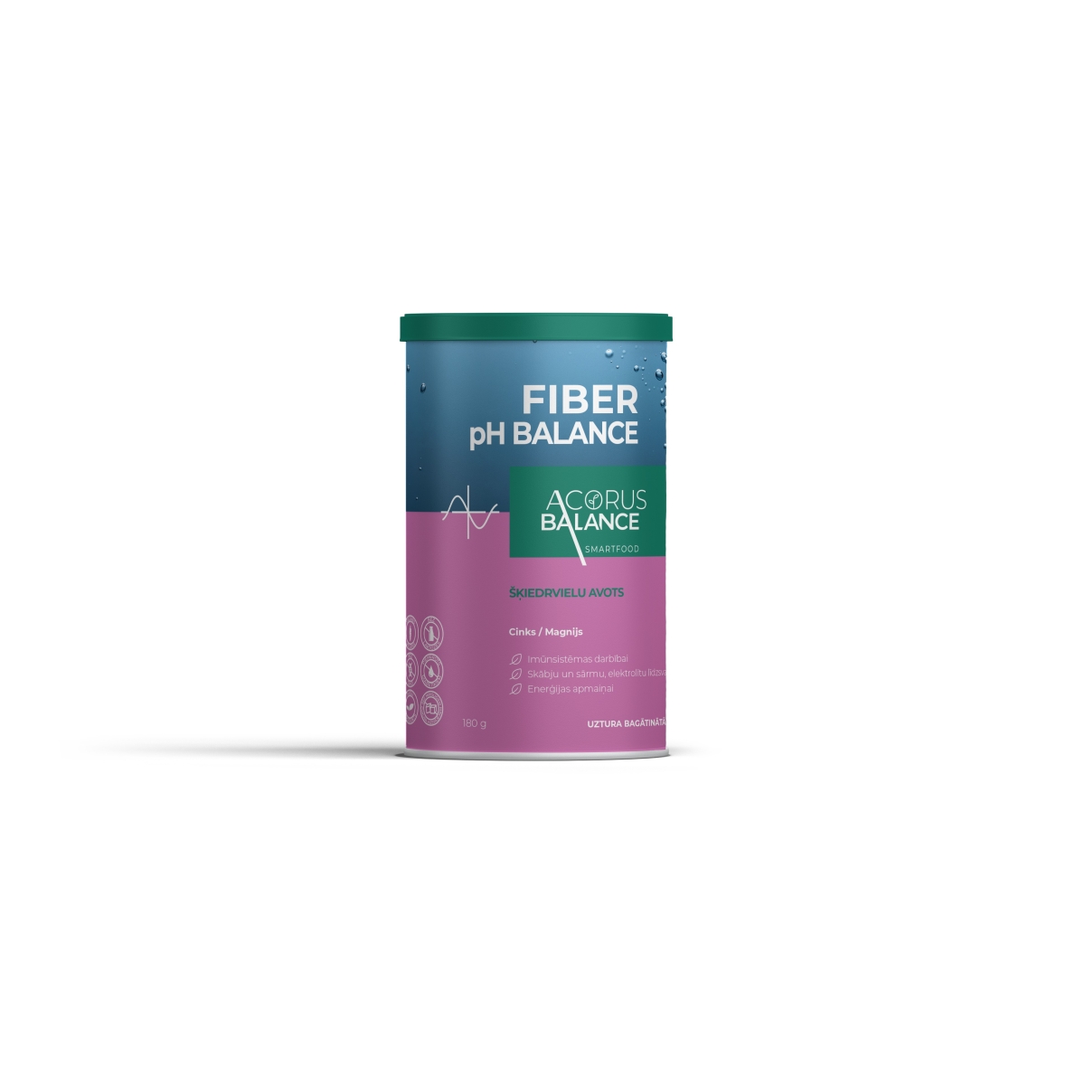 Šķiedrvielas Acorus Balance FIBER pH BALANCE, 180g - Produkta attēls