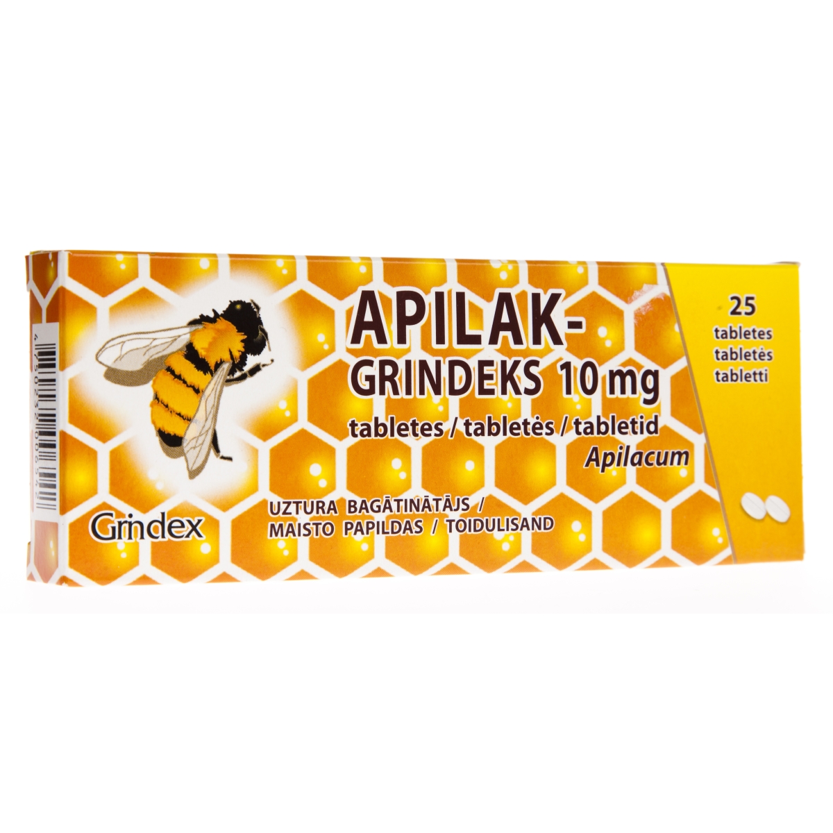 APILAK 10MG TABLETE N25 - Produkta attēls