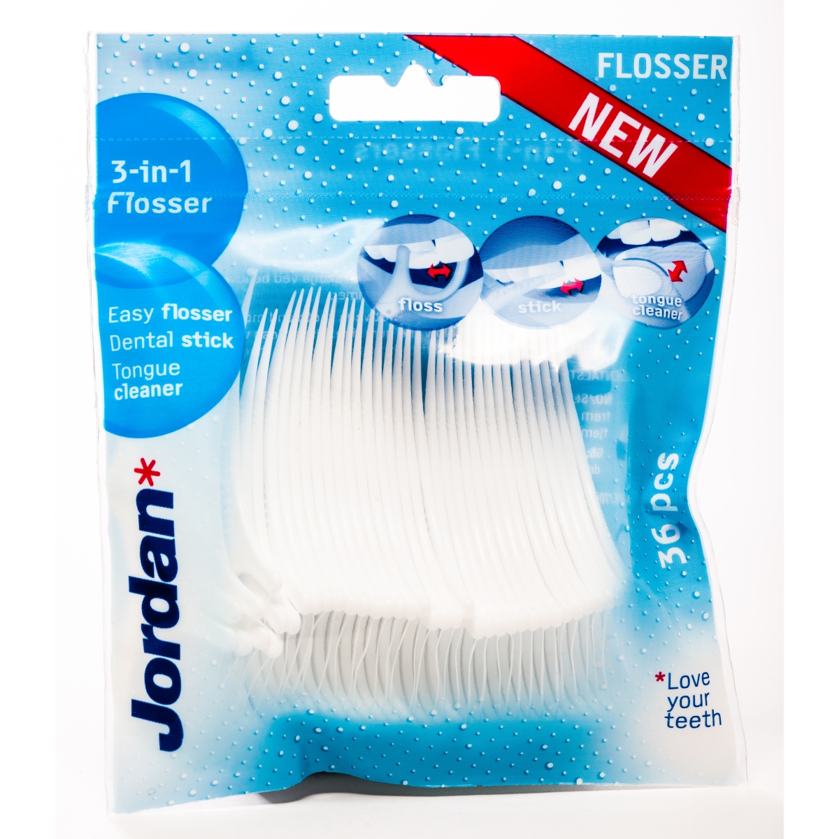 JORDAN 3-IN-1 FLOSSER N36 - Produkta attēls