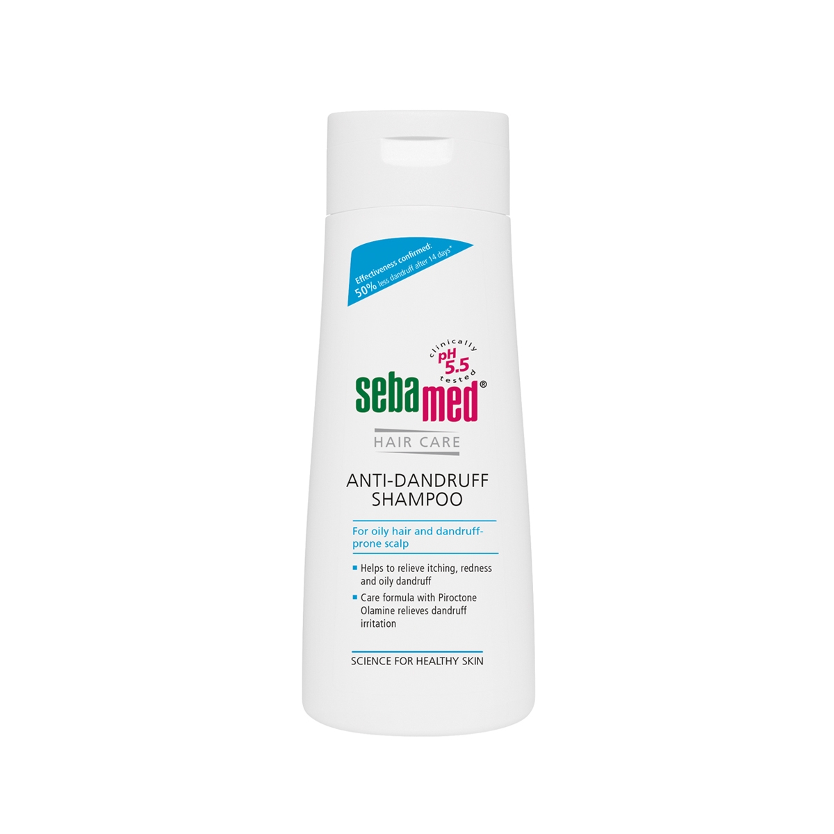 SEBAMED pretblaugznu šampūns taukainiem matiem, 200 ml - Produkta attēls