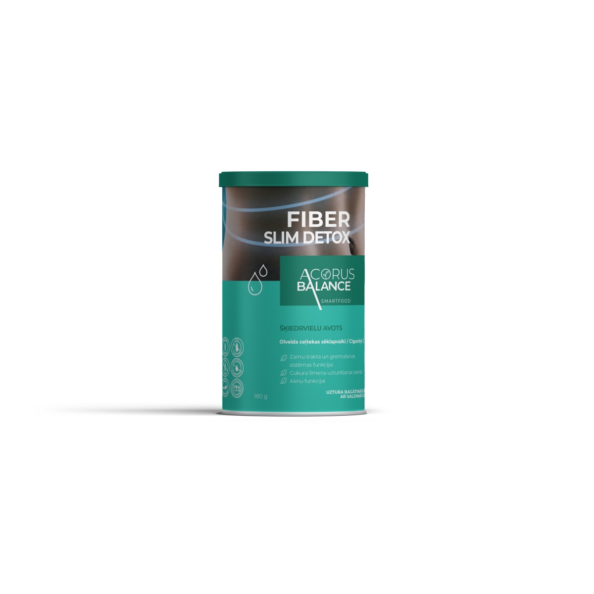 Šķiedrvielas Acorus Balance FIBER SLIM DETOX, 180g - Produkta attēls