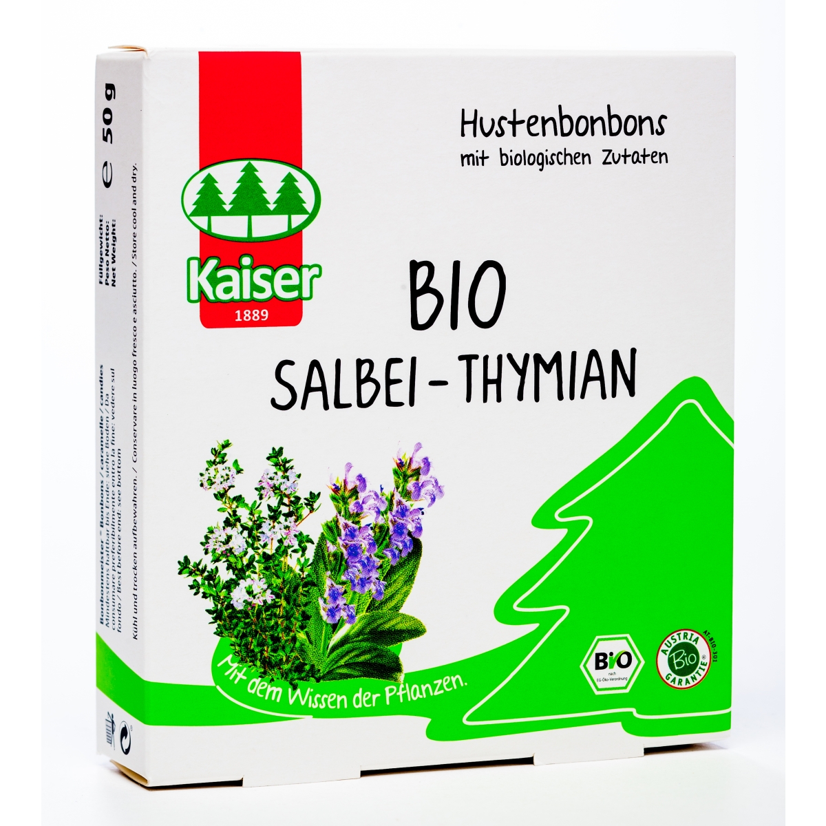 LEDENES MEGAMAX BIO SALVIJA+TIMIĀNS 50G - Produkta attēls