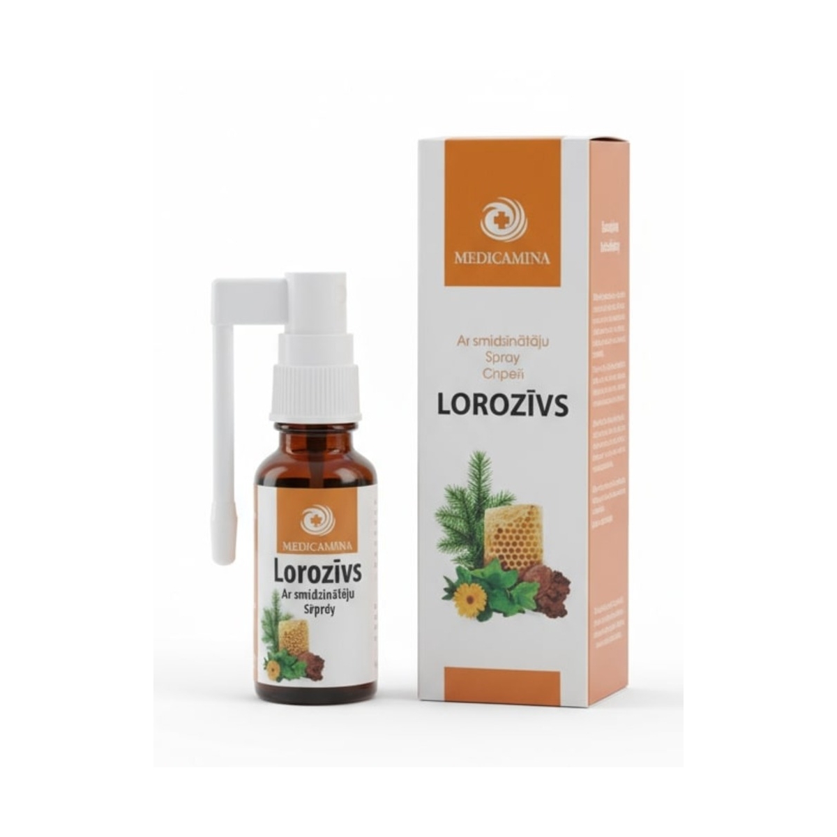 LOROZĪVS aerosols kaklam, 20 g. - Produkta attēls