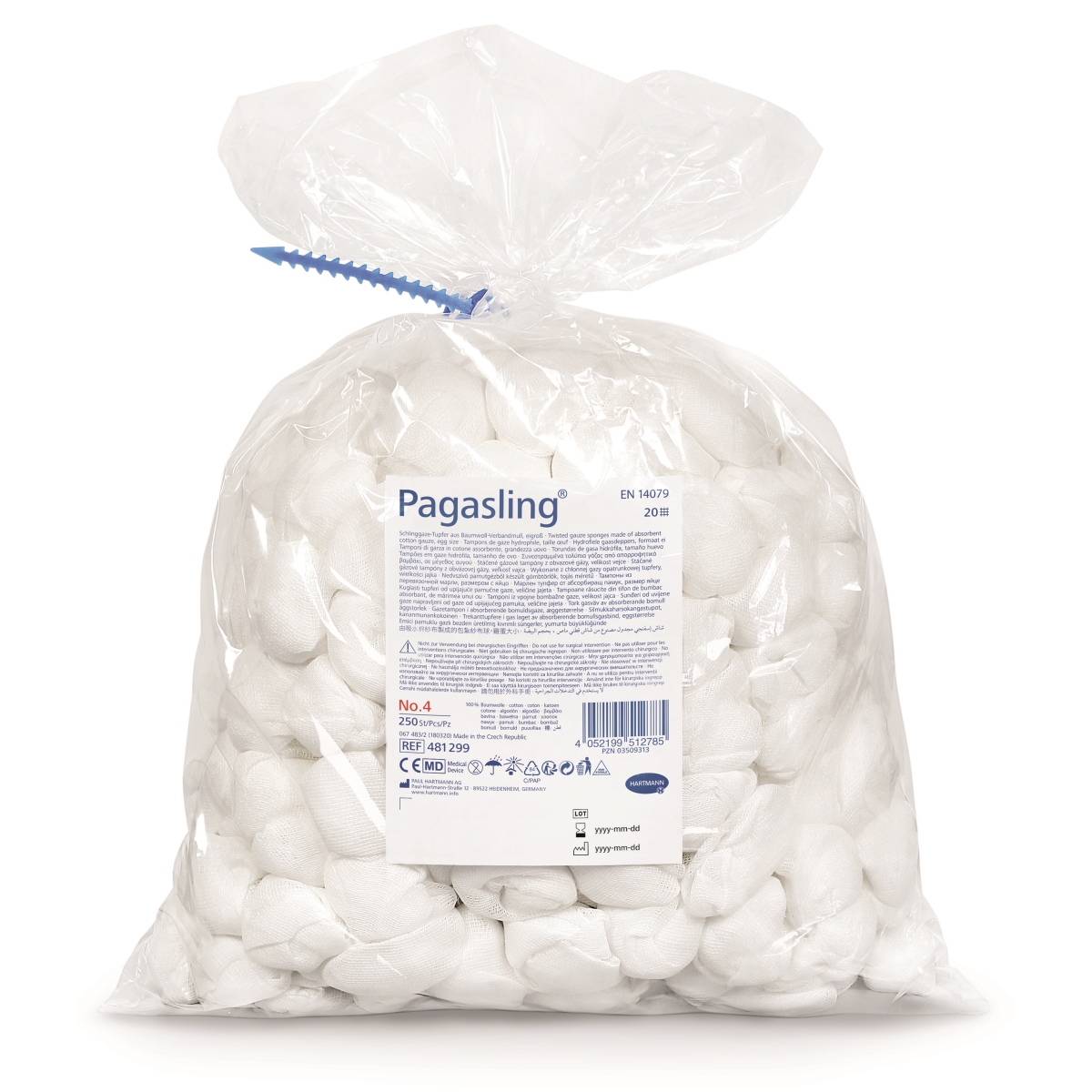 TUPFERI Pagasling marles NR.4 (nesterilas), 250 gab - Produkta attēls