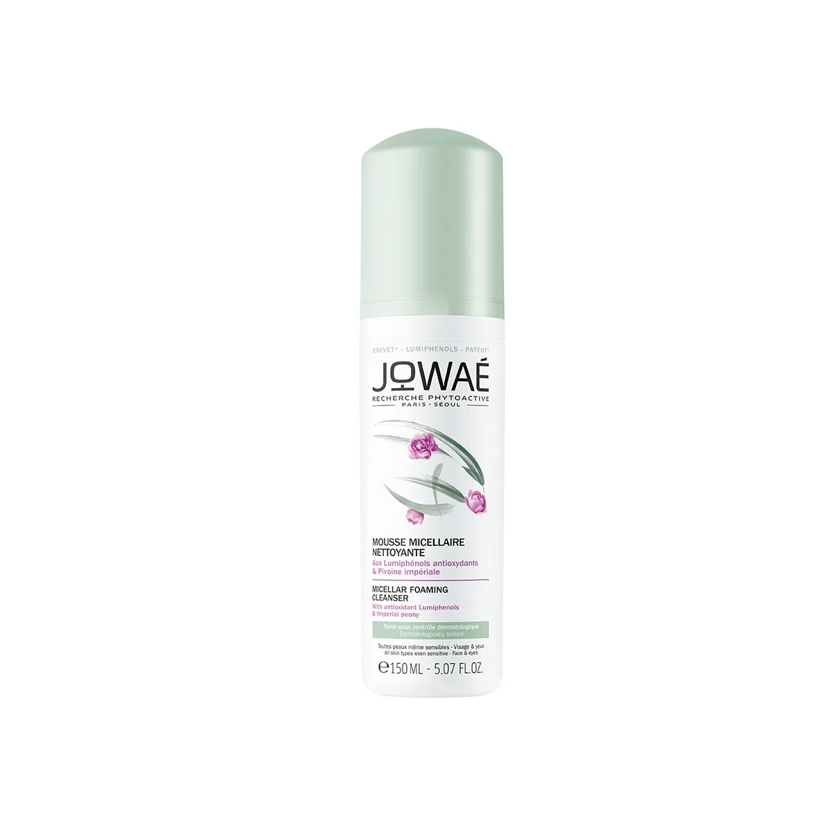JOWAE Micellar Foaming attīrošas putas sejai un acīm, 150 ml - Produkta attēls