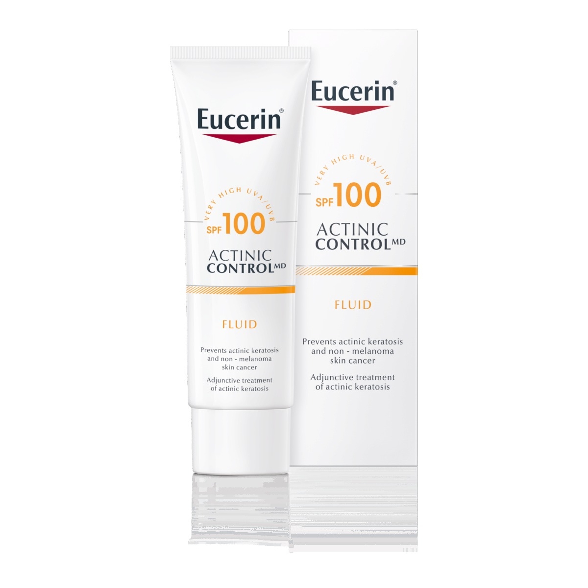 EUCERIN Actinic Control MD SPF100 fluīds UVA/UVB, 80 ml - Produkta attēls