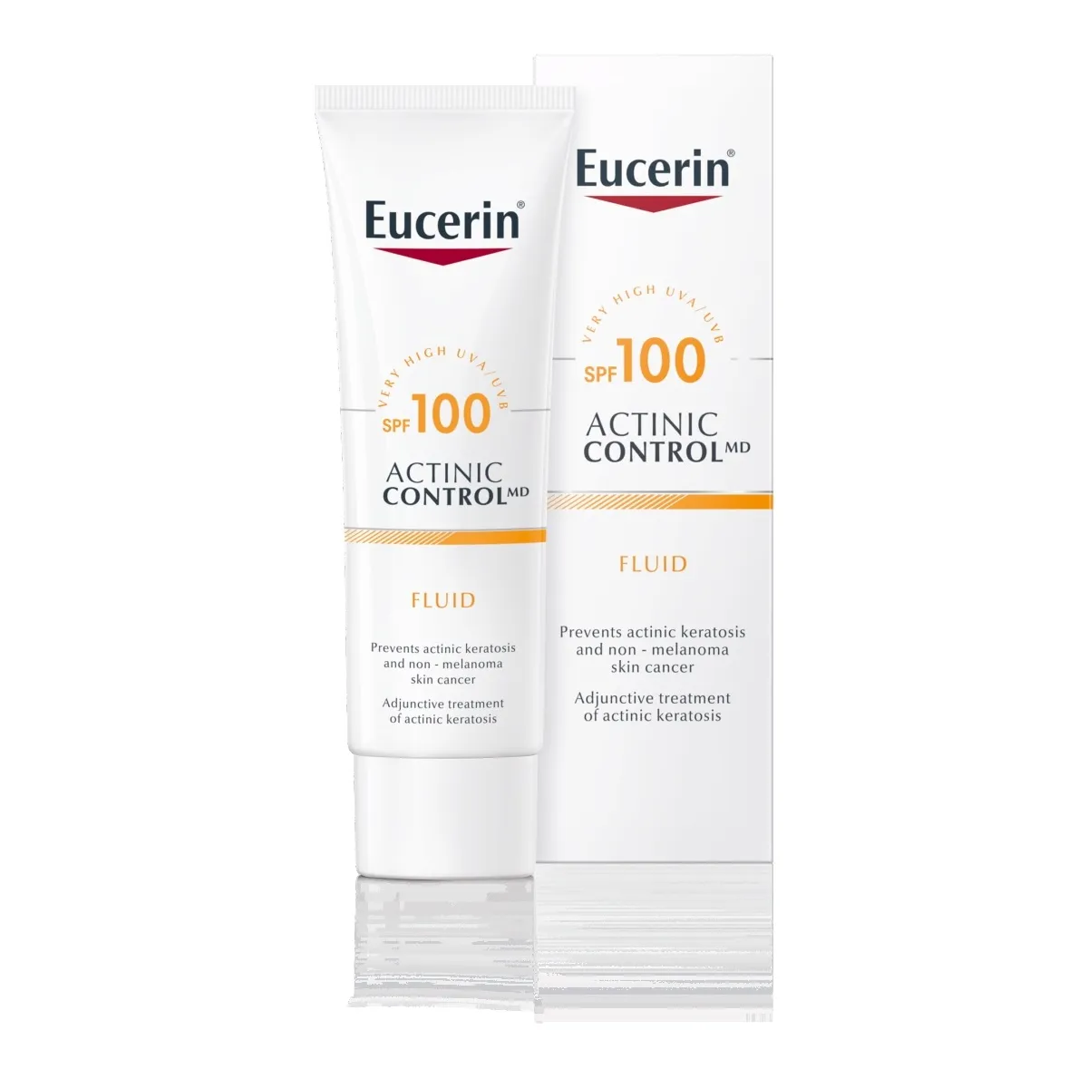 EUCERIN Actinic Control MD SPF100 fluīds UVA/UVB, 80 ml - Produkta attēls