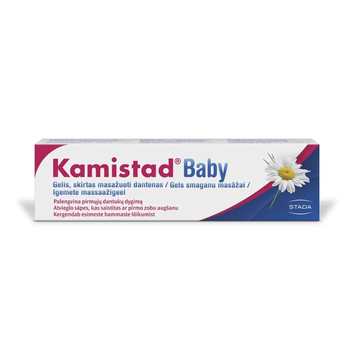 KAMISTAD Baby gēls ar kumelītēm, 20 ml - Produkta attēls
