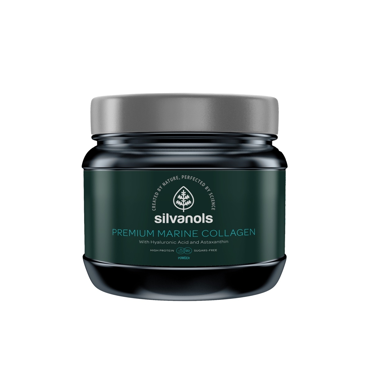 SILVANOLS Premium Marine Collagen pulveris, 400 g - Produkta attēls