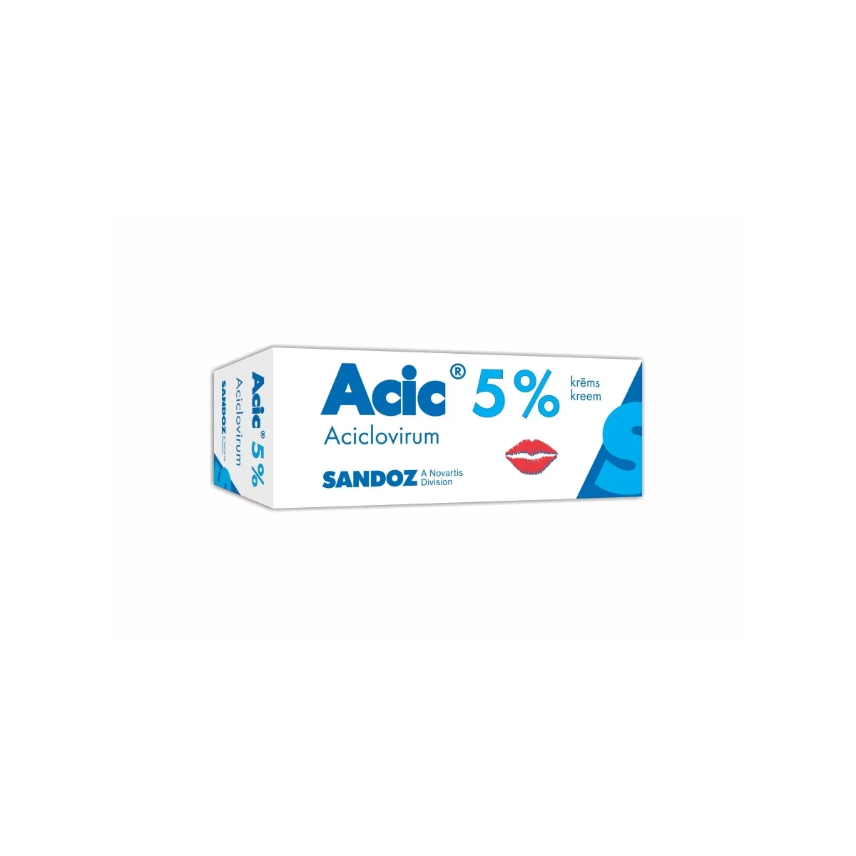 ACIC KRĒMS 5% 2G - Produkta attēls