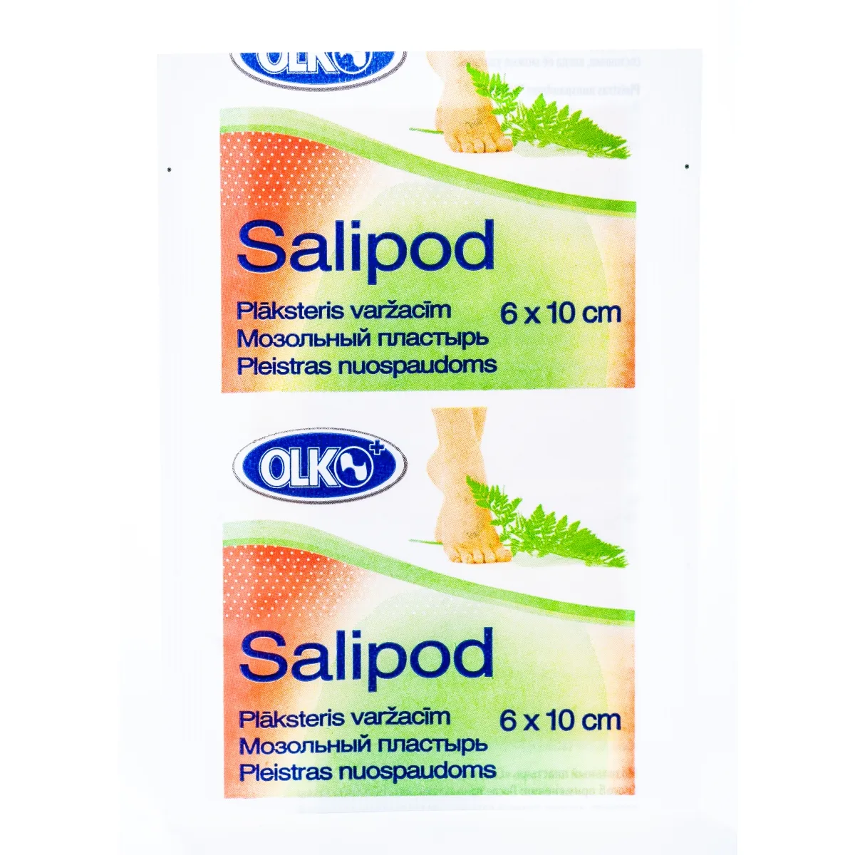 SALIPOD PLĀKSTERIS VARŽACĪM 6x10CM (OLKO) - Produkta attēls