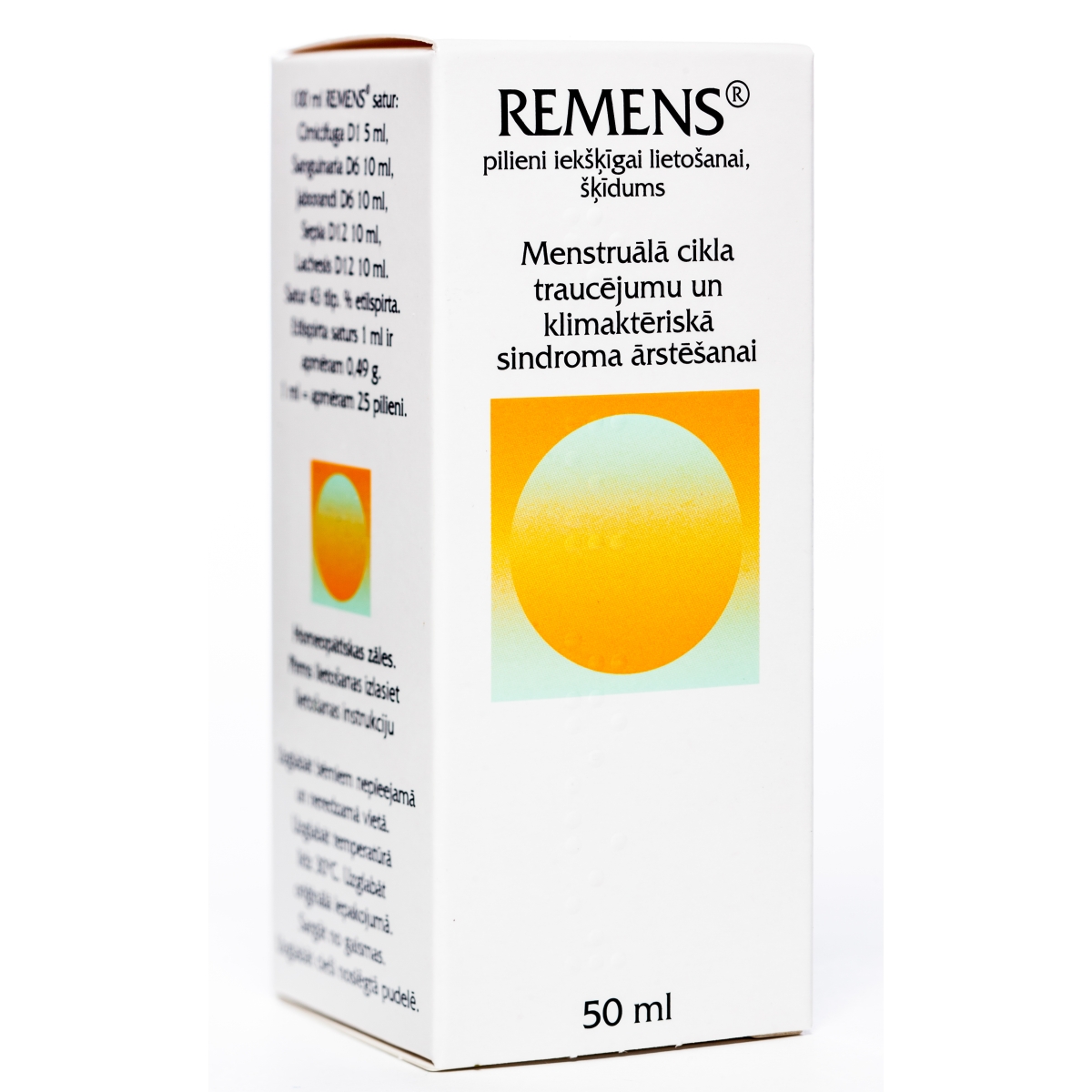 REMENS PILIENI 50ML - Produkta attēls