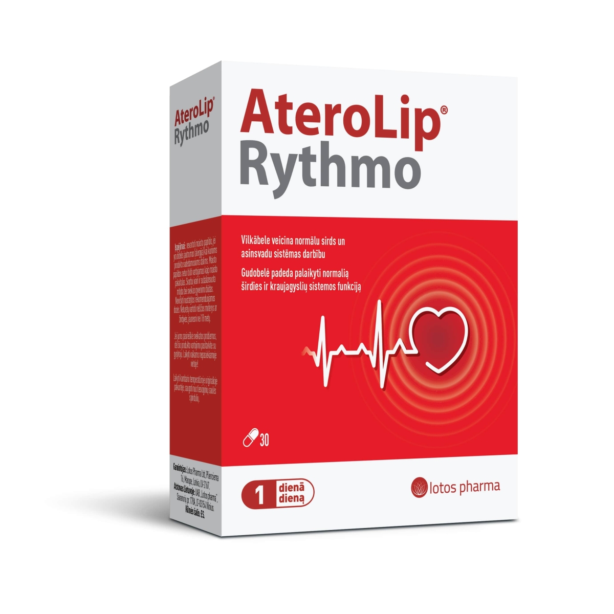 AteroLip Rythmo kapsulas, 30 gab - Produkta attēls
