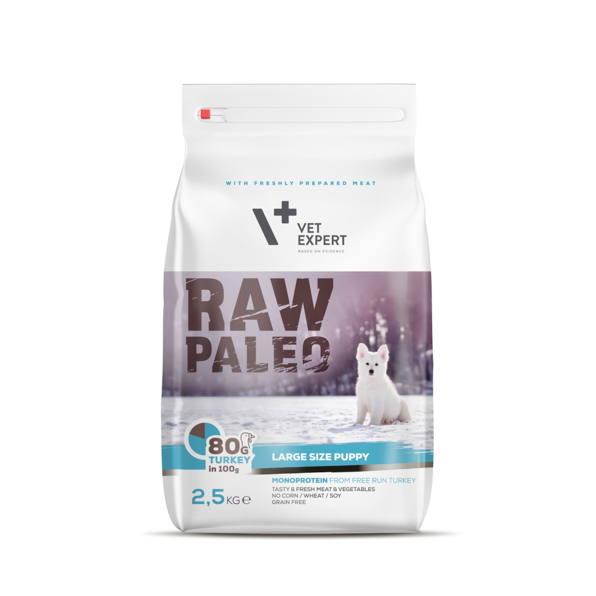RAW PALEO KUCĒNU SAUSĀ B LARGE TĪTARS 2.5KG - Produkta attēls
