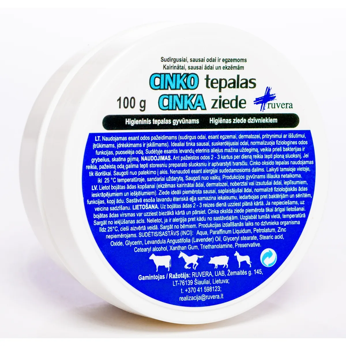 CINKA ZIEDE 100G - Produkta attēls