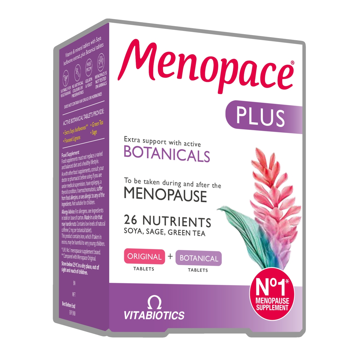 MENOPACE® Plus tabletes, 56 gab. - Produkta attēls