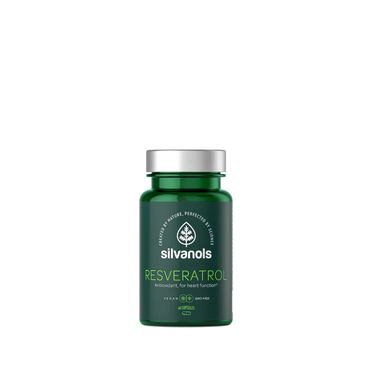 SILVANOLS Resveratrol kapsulas, 60 gab. - Produkta attēls