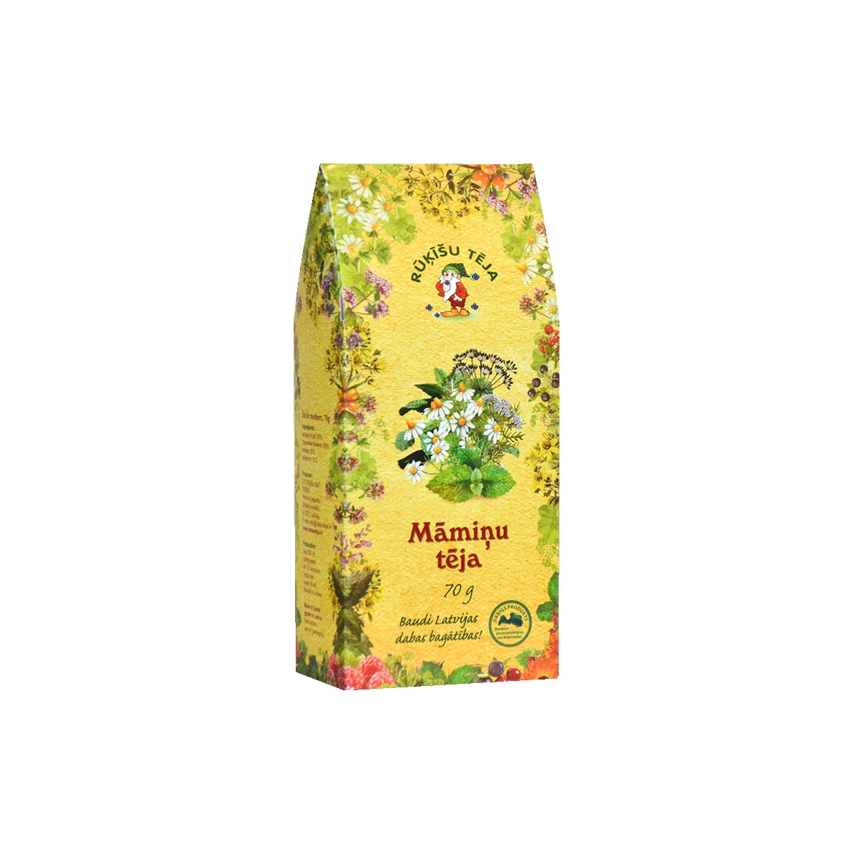 RŪĶĪŠU TĒJA MĀMIŅU 70G - Produkta attēls