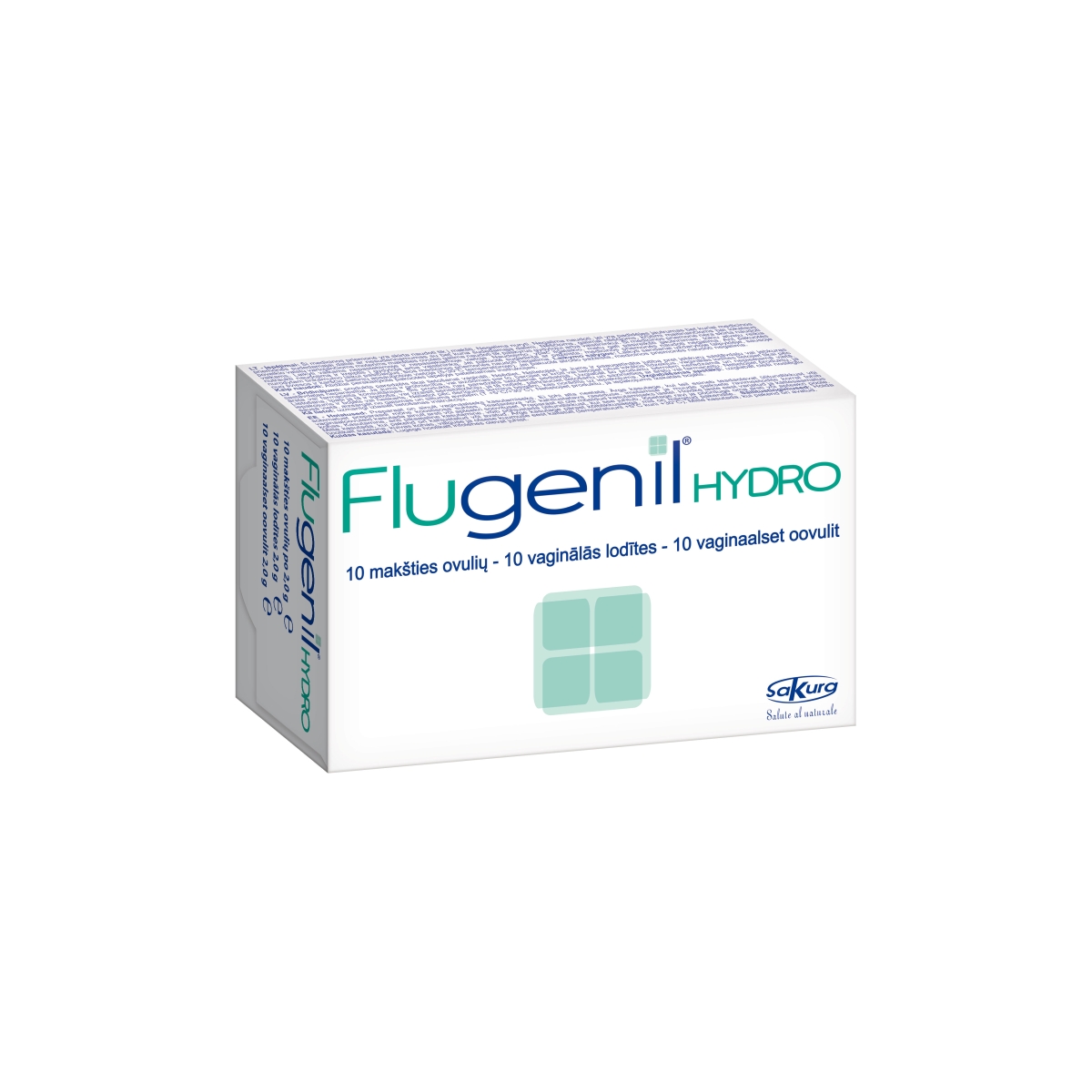 FLUGENIL HYDRO OVULI VAG  N10 - Produkta attēls