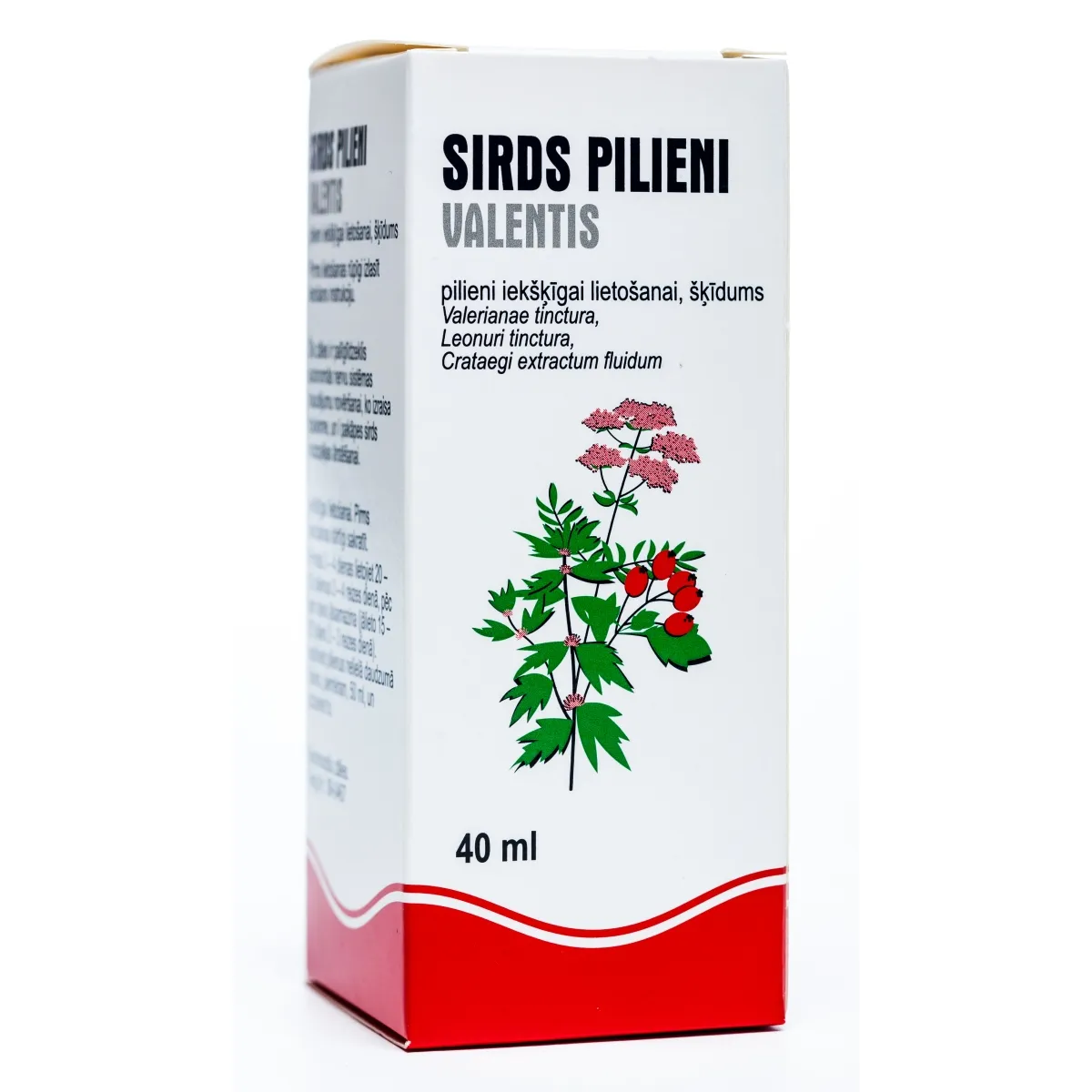 SIRDS PILIENI VALENTIS 40ML - Produkta attēls