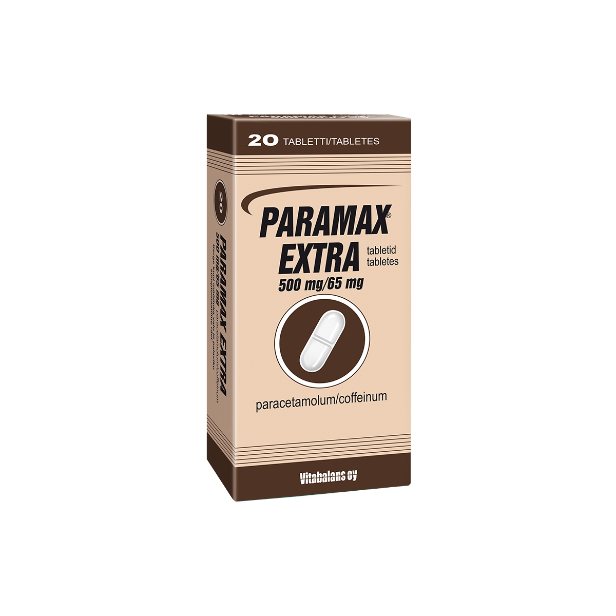 PARAMAX EXTRA 500MG/65MG TBL N20