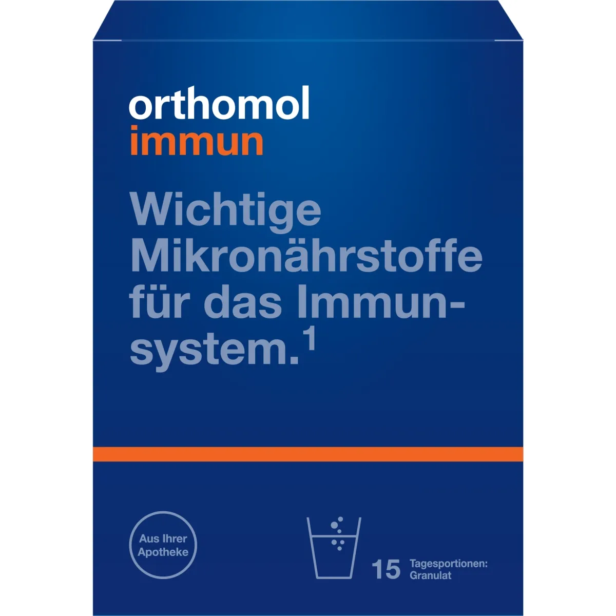 ORTHOMOL Immun pulveris, 15 gab - Produkta attēls