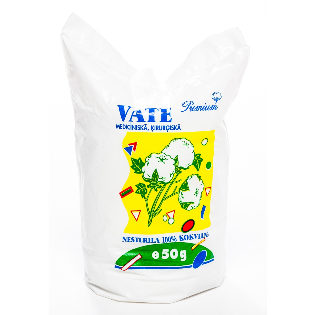 VATE MEDICĪNISKĀ RULLIS PREMIUM 50G