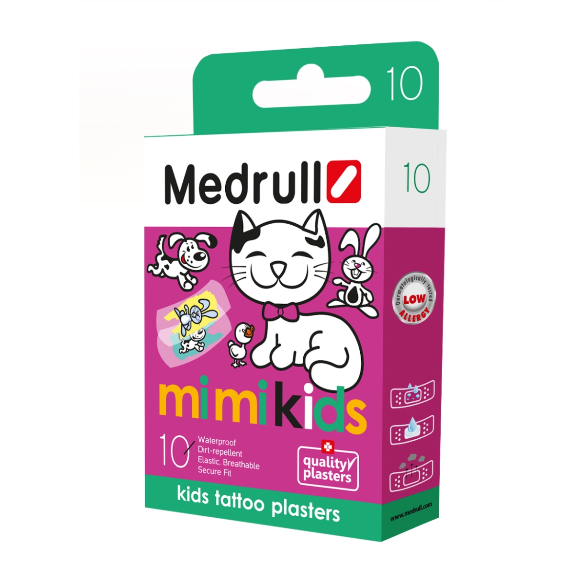 Medrull plāksteris "Mimi Kids" N10 - Produkta attēls