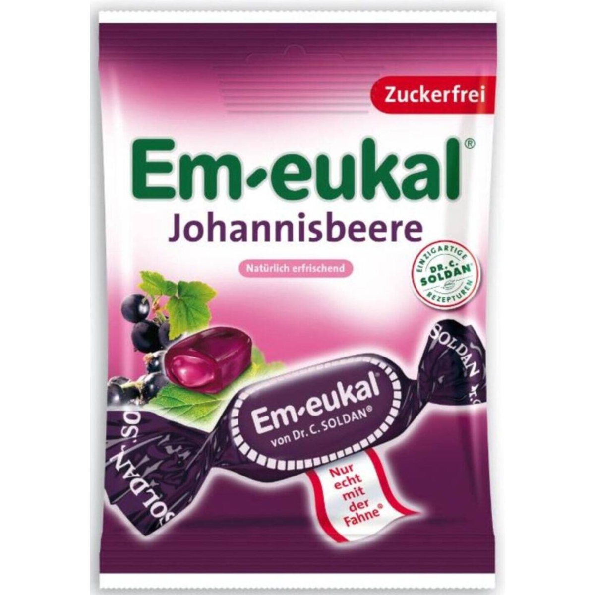 EM-EUKAL upeņu ledenes ar c vit., bez cukura, 75 g. - Produkta attēls