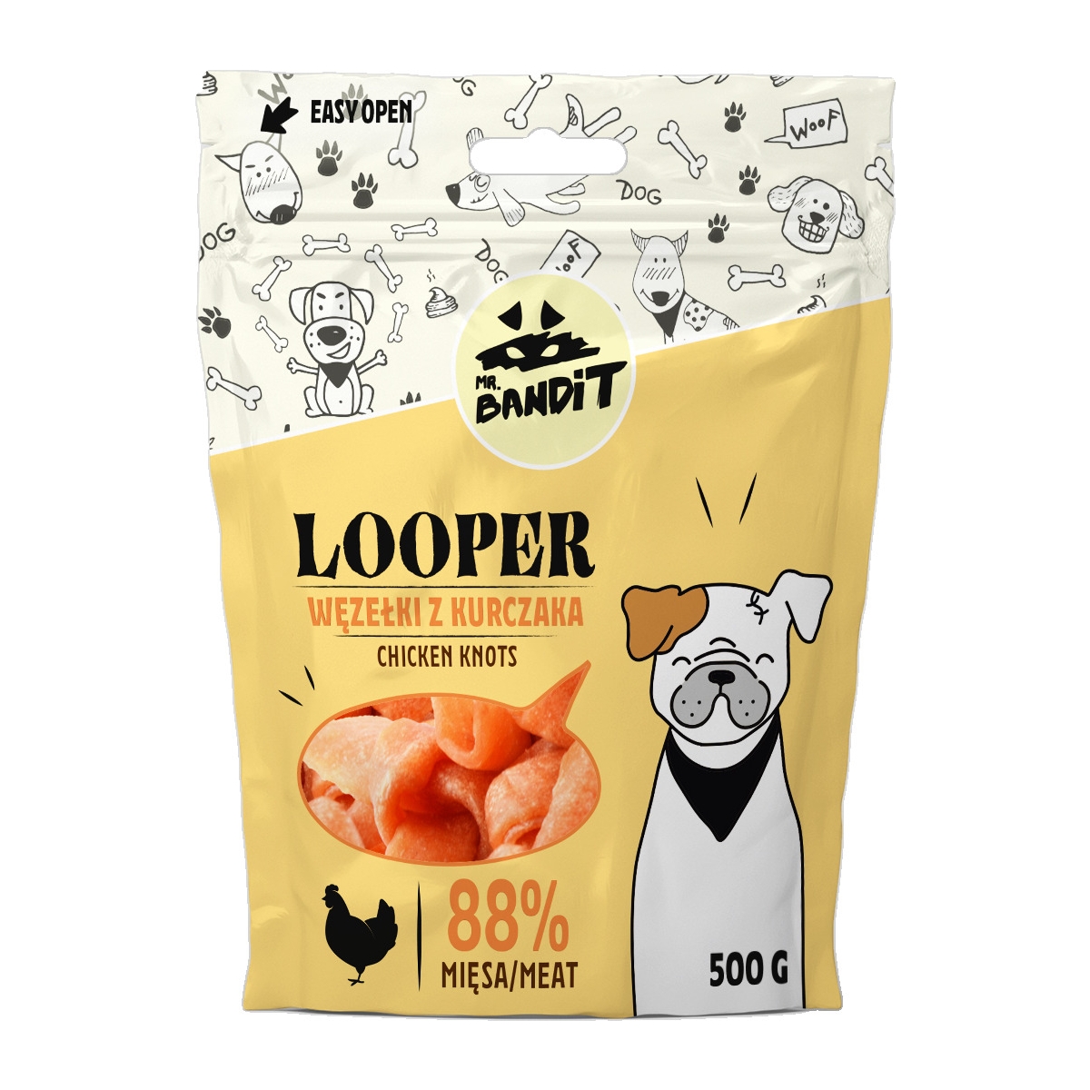MR.BANDIT LOOPER VISTAS MEZGLI 500G - Produkta attēls