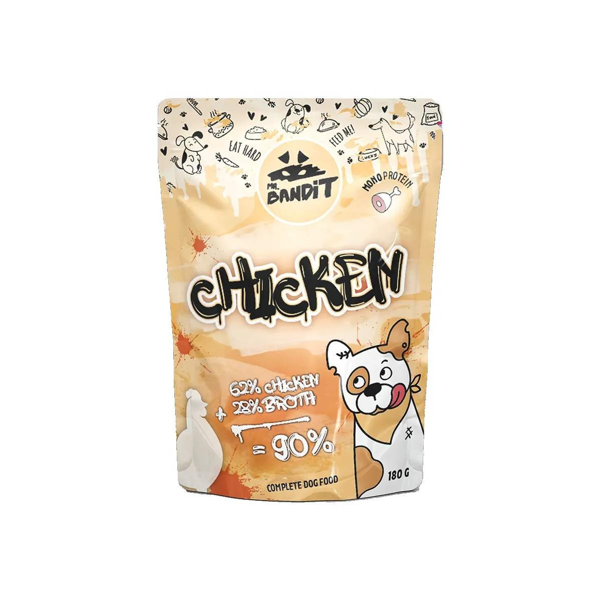 MR.BANDIT KONS VISTA/BULJ 180G PAC N10 /0172 - Produkta attēls