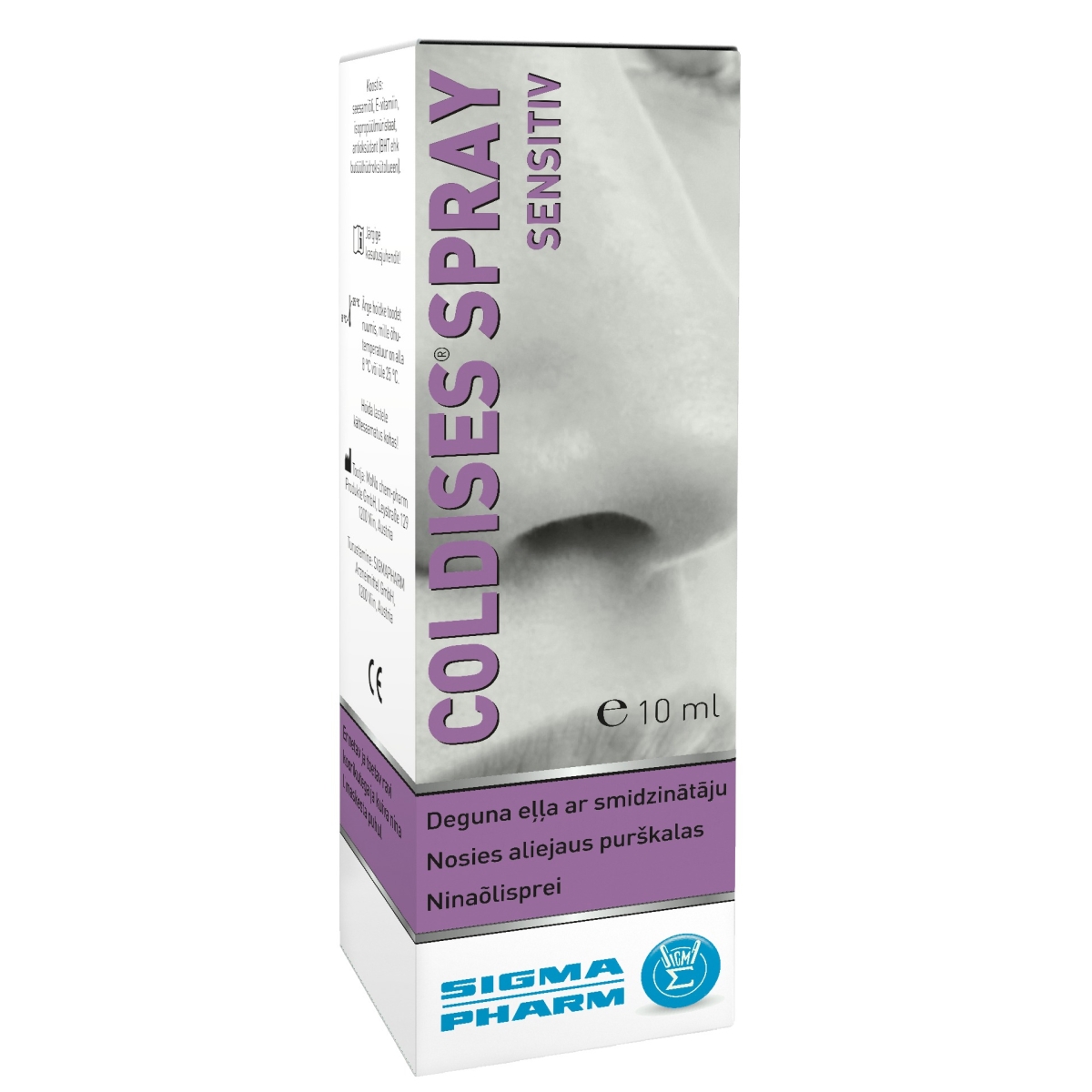 COLDISES deguna eļļa ar izsmidzinātāju 10 ml - Produkta attēls