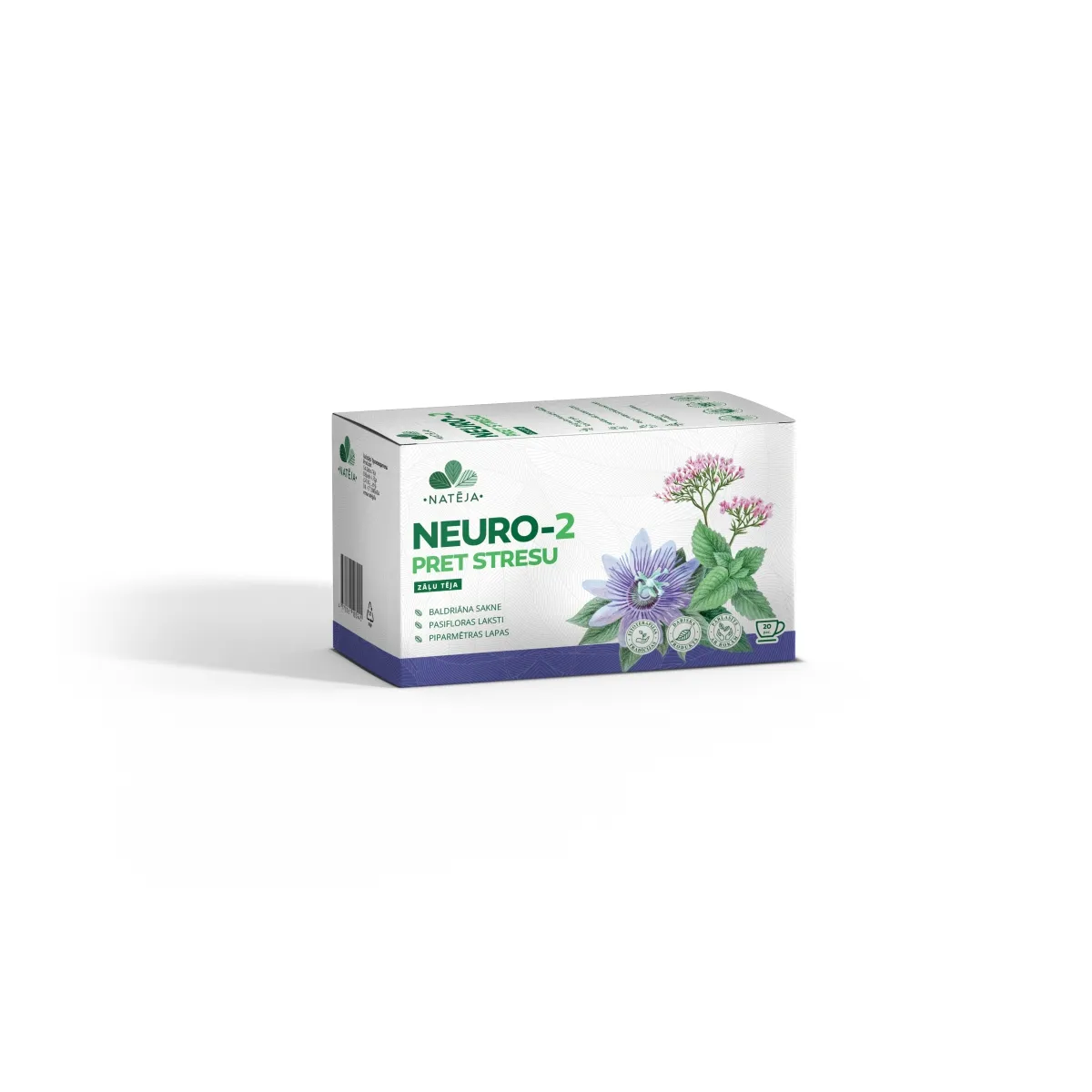NATĒJA NEURO-2, zāļu tēja pret stresu, N20 - Produkta attēls