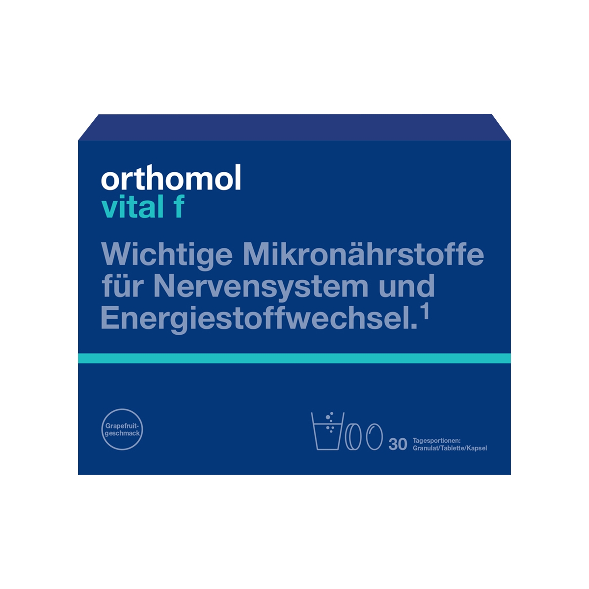 ORTHOMOL Vital F, pulveris, tablete, kapsulas (bojāts iepakojums), 30 - Produkta attēls