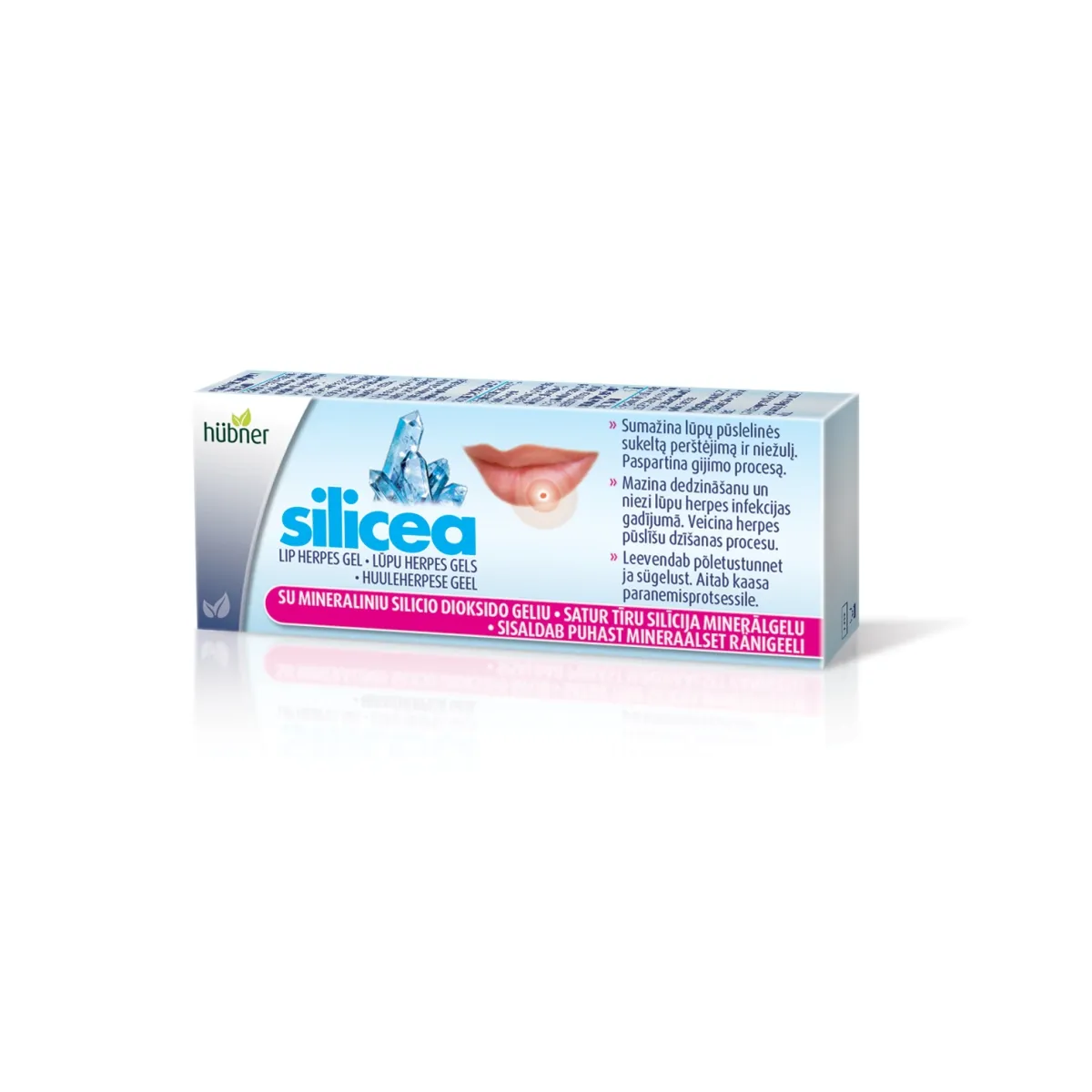 SILICEA Lūpu herpes gels, 5g - Produkta attēls