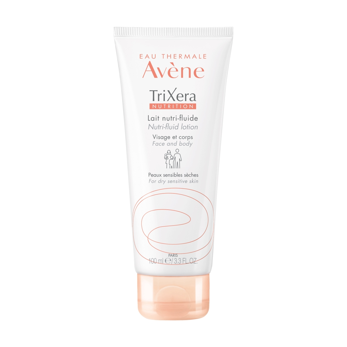AVÈNE TRIXERA BAROJOŠS LOSJONS SAUSAI ĀDAI 100ML